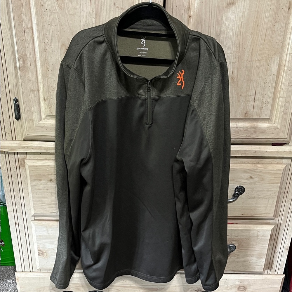 Browning Men's quarter zip Pullover Jacket